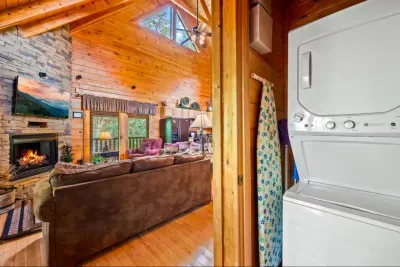 We provide a washer and dryer for your convenience