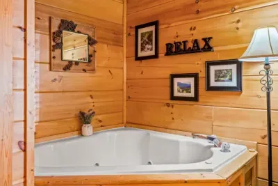 Private Jacuzzi tub