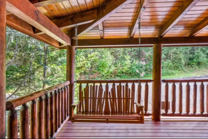 Wrap around porch for your convenience