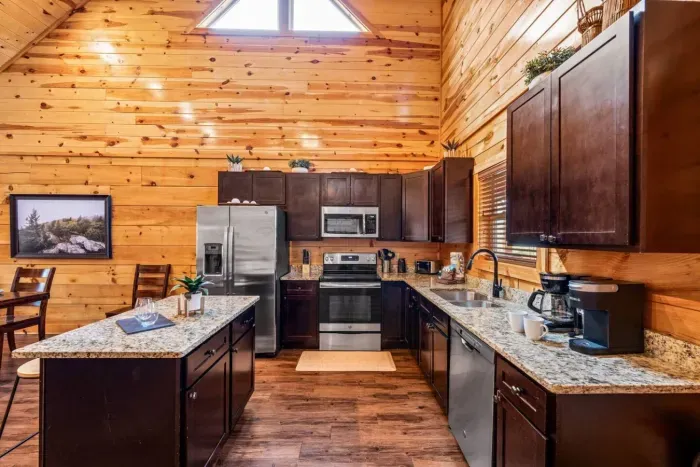 We have a fully equipped kitchen with modern appliances. We provide all of the necessary essentials to enjoy a home cooked meal