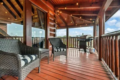 Soak in the gorgeous views while grilling out!