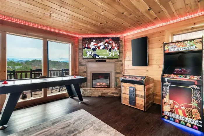 Our game room is so much fun