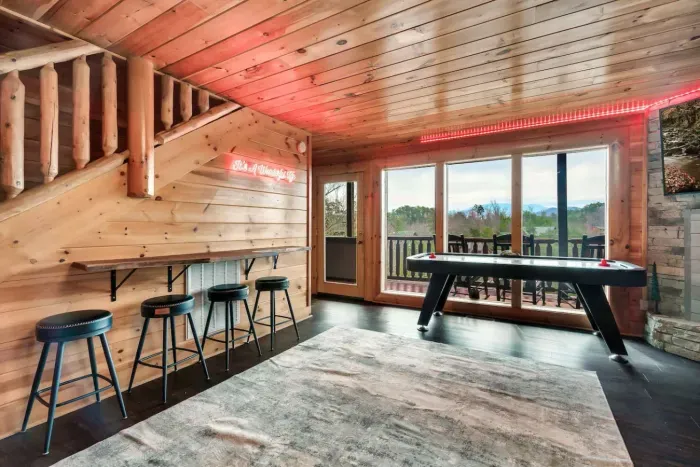 Our game room is so much fun