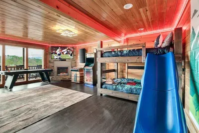 Our game room is so much fun