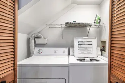 Main floor laundry.