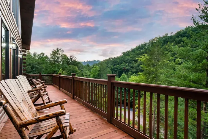 Wrap around deck for maximum views!