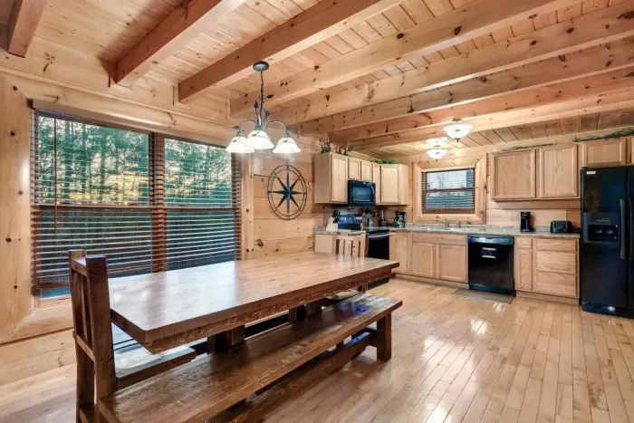 Dining room table for the family to gather