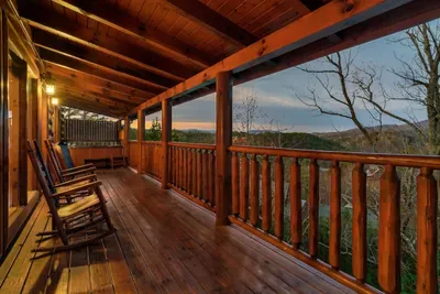 Wrap around deck for maximum views