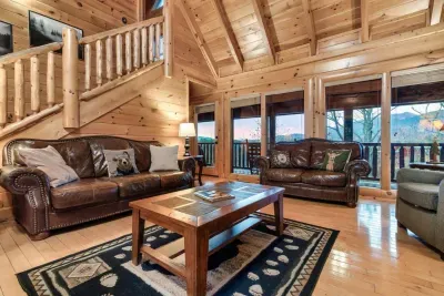 Take in the view from the comfort of the couch.