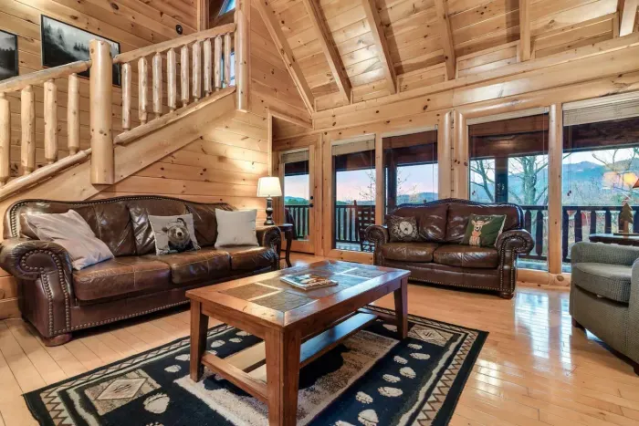 Take in the view from the comfort of the couch.