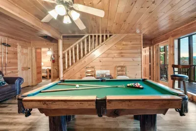 Enjoy a game of pool while soaking in awesome views!