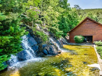 Waterfall at Bear Creek Crossing