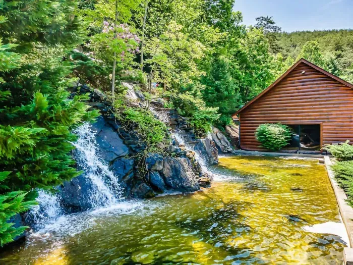 Waterfall at Bear Creek Crossing