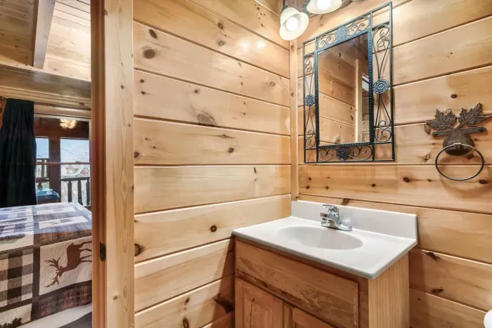 Full bathroom in each bedroom