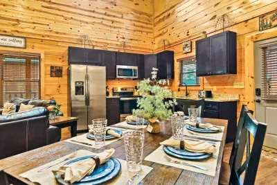 Don't feel like eating out? Thats ok our dining room will make you feel at home!
