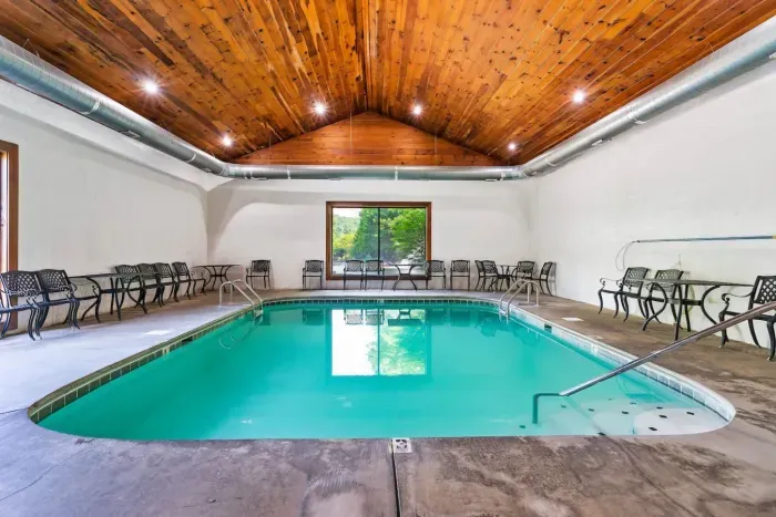 Bear Creek Crossing also offers a heated indoor pool