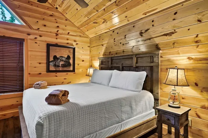 All bedrooms have a King sized bed and private bathrooms!