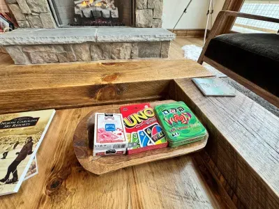 Enjoy some card games with family and friends.