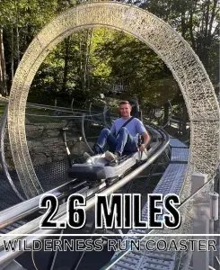 The Alpine Wilderness Coaster is so much fun, and there’s also a cool ropes course there!