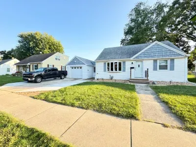 We recently expanded the driveway to fit 2 cars.