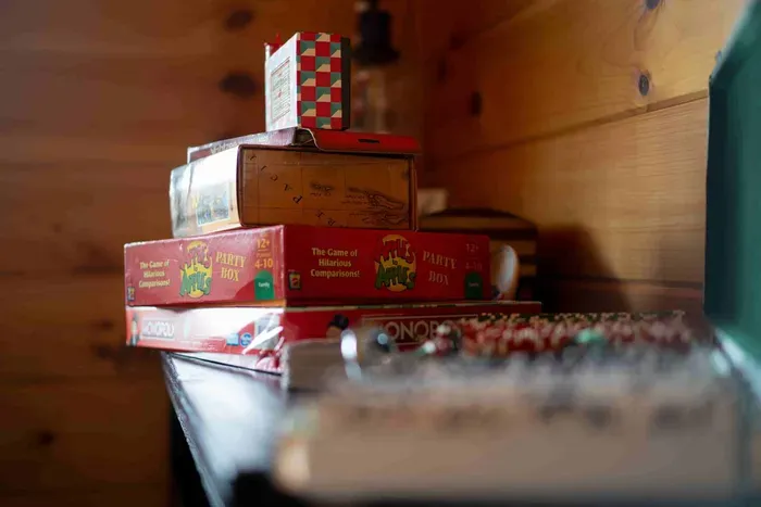 Plenty of board games available to create an epic game night!