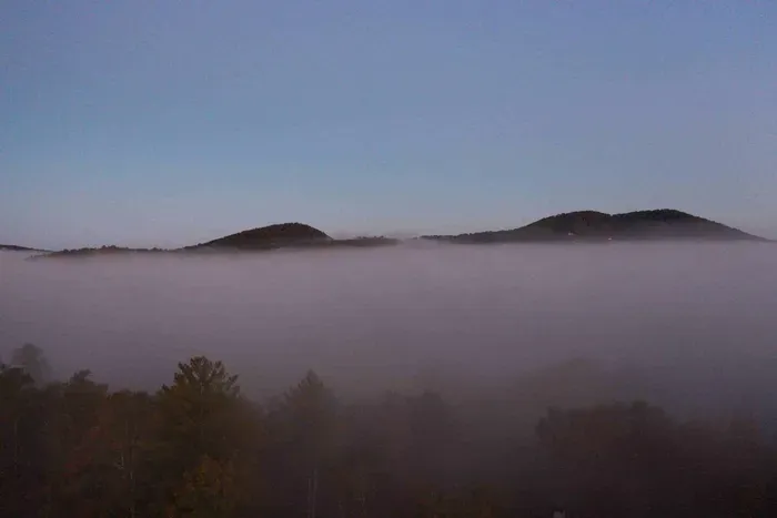 Expansive Blue Ridge mountain views