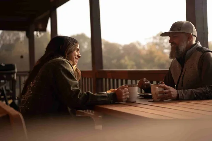 Have breakfast Alfresco on one of the 4 porches at Crystal Sky!