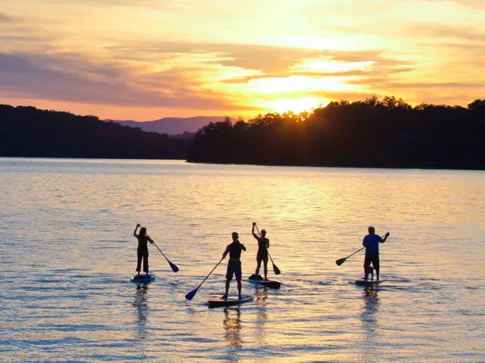 Enjoy the beauty of Lake Blue Ridge