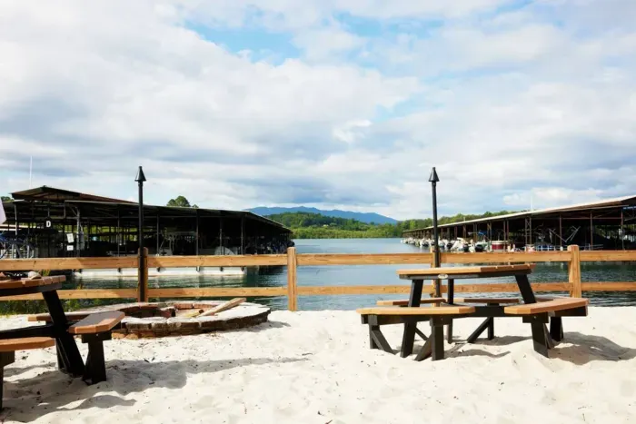 Take in the mesmerizing views form Lake Chatuge Beach just a short drive away