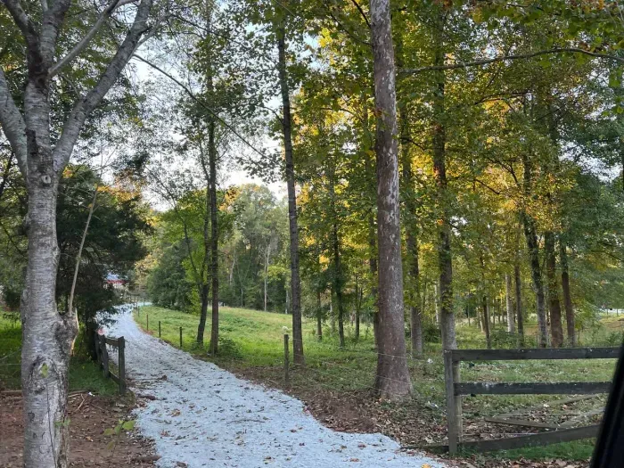 Private entrance to your farm retreat