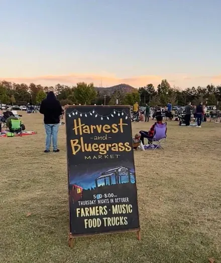 Check out Trailbalzer Park in Travelers Rest for farmers markets and concerts