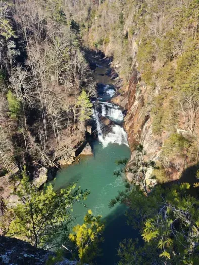 Stunning Tallulah Gorge. 40 min drive from house.