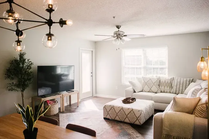 Back door leads to patio