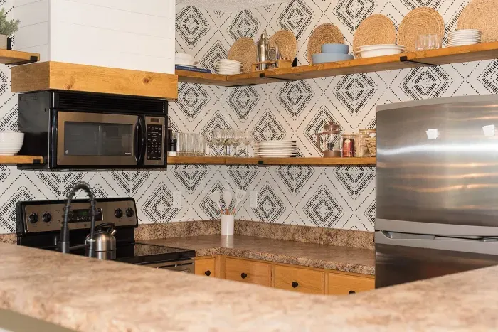 Kitchen fully stocked with everything you need to prepare a great meal!