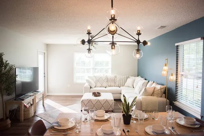 Open floorplan with Smart TV. No better Basecamp for Clemson Football than at Lake Keowee!!