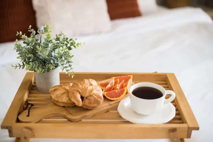 Sure I'll take breakfast in bed!