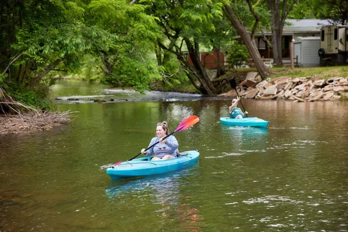 The Hiawassee River offers endless adventures right from your backyard 