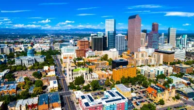 Denver-Skyline-on-Bright-Day
