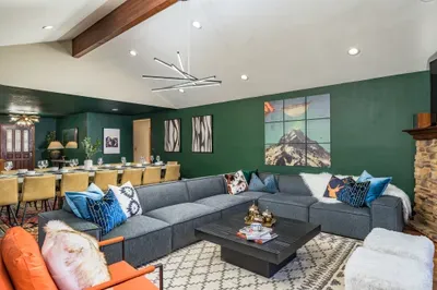 indoor upstairs seating
