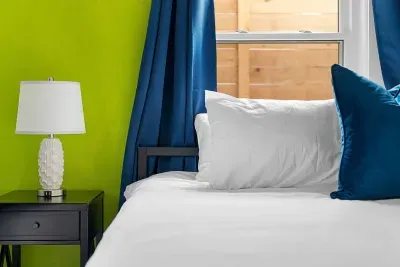 Room 2: King size bed