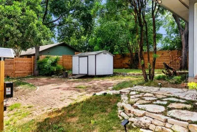 Large secluded gated parking area