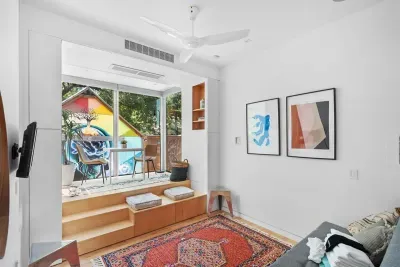 Casita living/ dining area