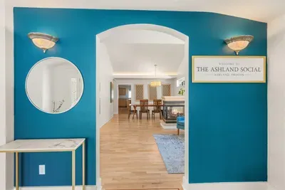 Entry way- welcome to The Ashland Social
