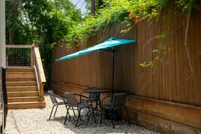 Seating Area Outside Casita