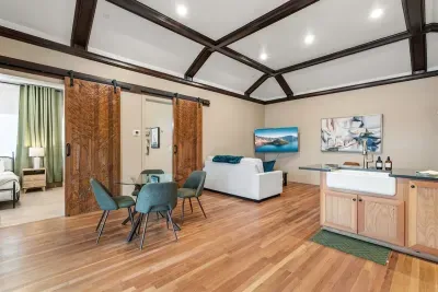 Unit 2: Living Room & Kitchen Area