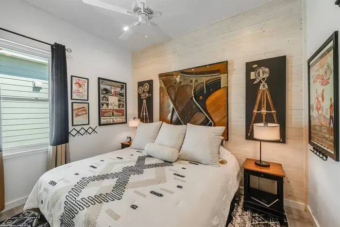 One of two king bedrooms