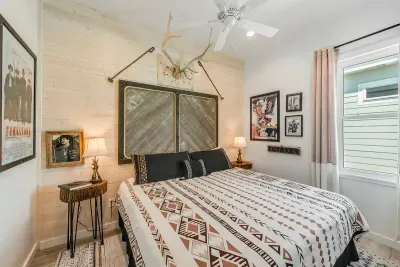 One of two king bedrooms