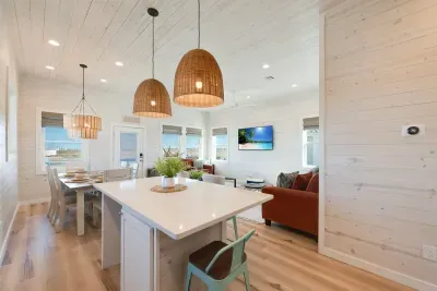 Kitchen Island with additional seating