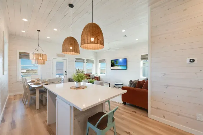 Kitchen Island with additional seating