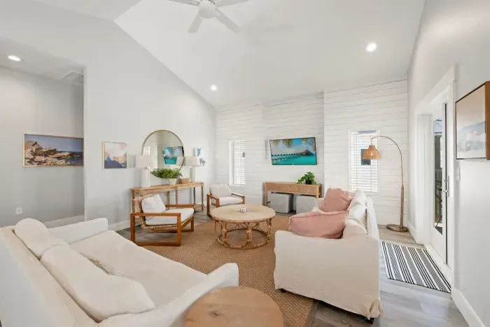 Large, spacious living area.